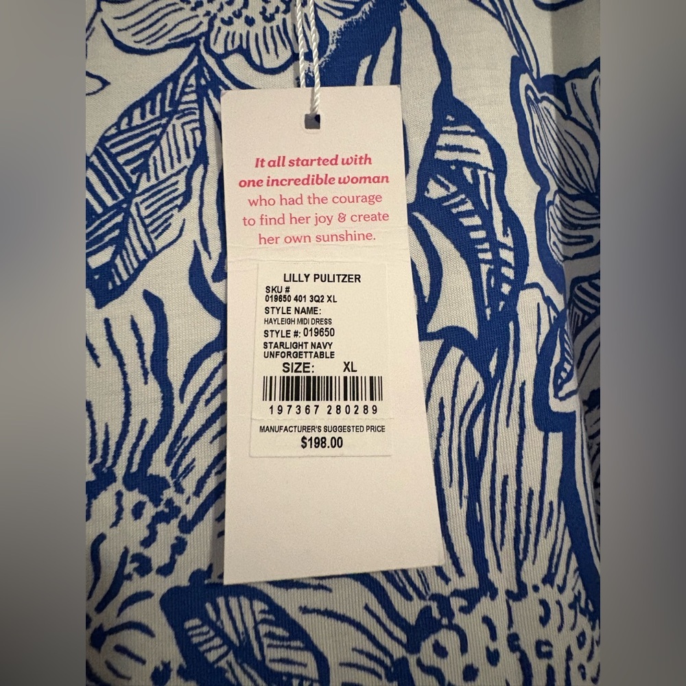 Lilly Pulitzer hayleigh midi dress - Picture 2 of 6